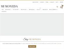 Tablet Screenshot of mi-moneda.com